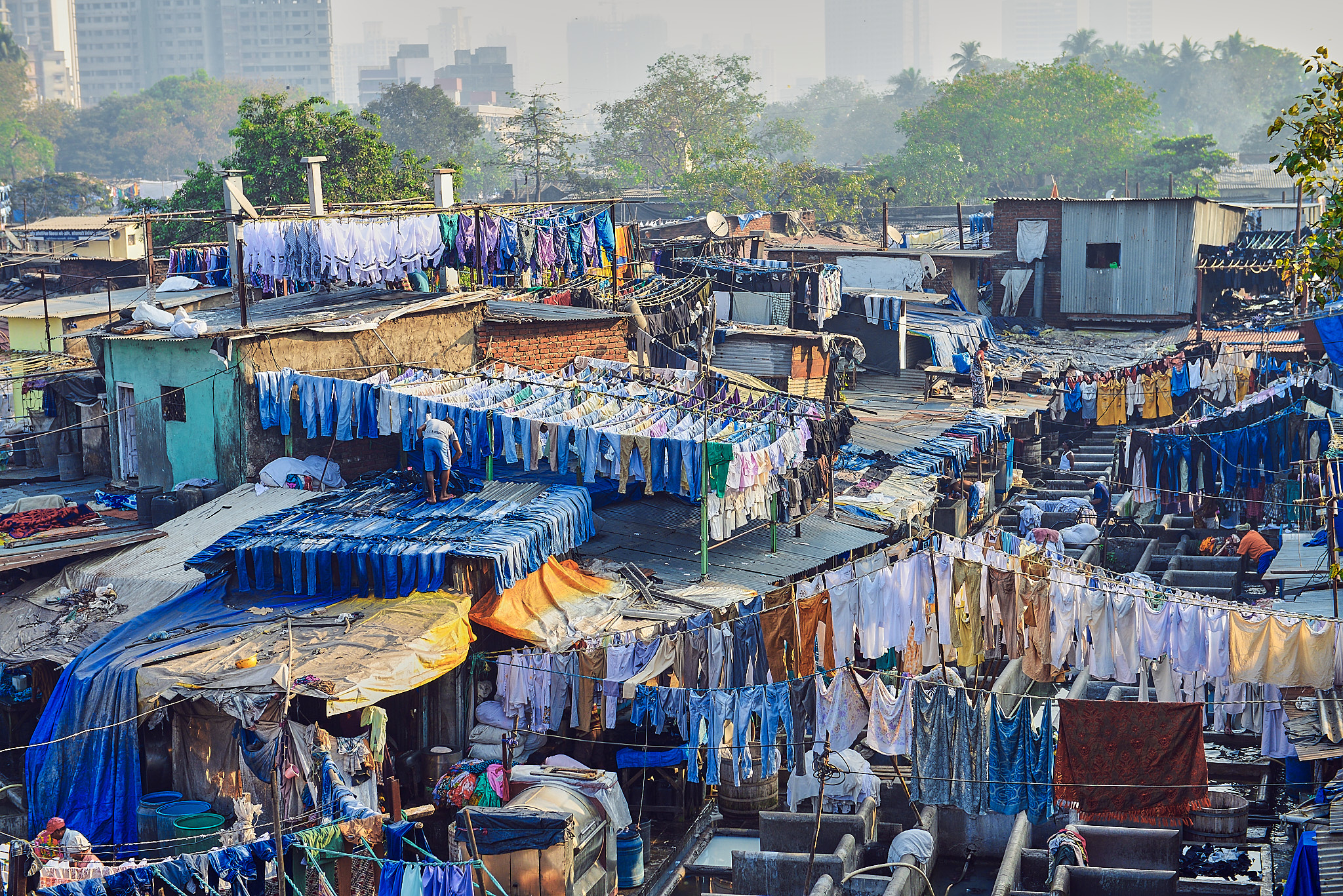 20140102 006 뭄바이 도비가트(야외세탁시설)