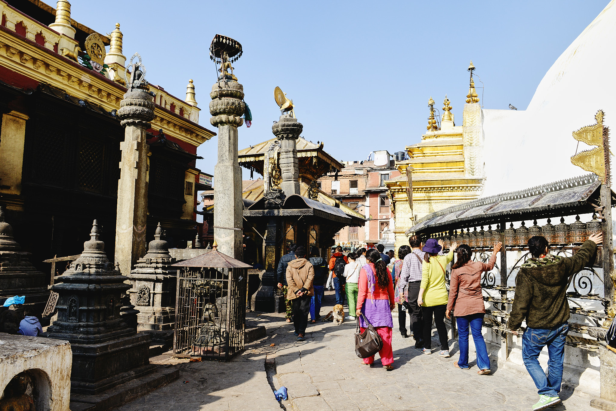 20140112 113 카투만두 스얌부나트불교사원